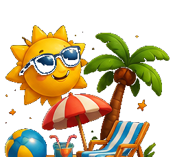 Décor de vacances d’été